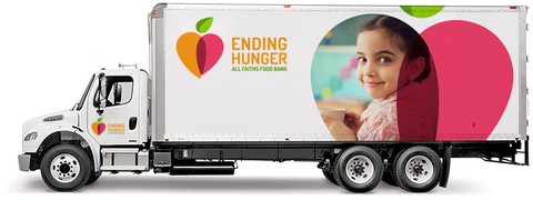 All Faith's Food Bank Truck